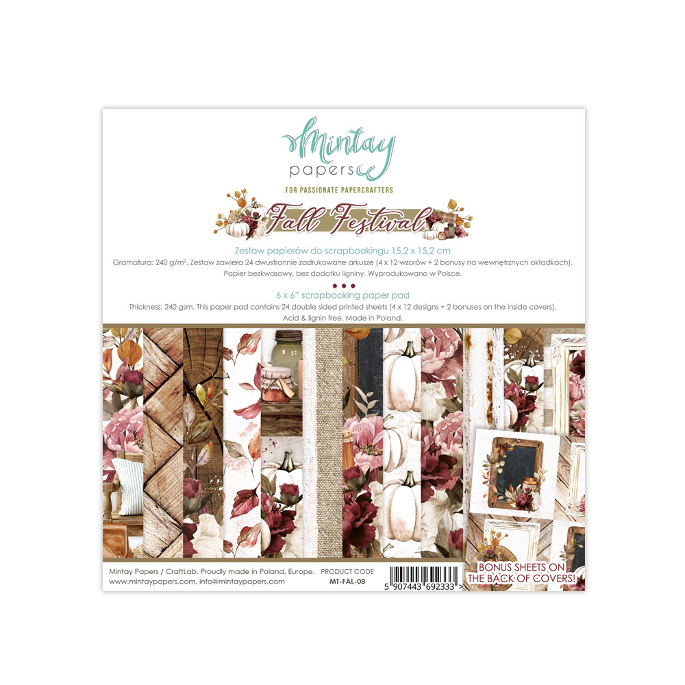 Mintay Papers | Beauty in Bloom Scrapbook Collection Kit